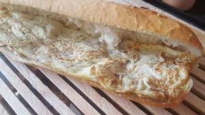 Sandwich omelette nature beurre - La tartiniere du zoning - Wauthier-Braine