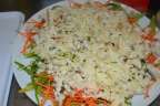 Salade de carottes et poulet (tiède) - La baguette Cavaleri - Anderlecht