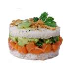 Salmon Burger - Sushi World Nivelles - Nivelles