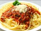 Spaghetti Bolognaise + Chocomousse of rijstpapa - Croq ' N Tasty - Antwerpen