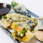 Tempura Shiso Saumon - Shilla Sushi - Uccle