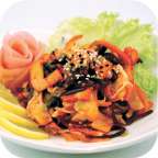 Salade Calamar - Shilla Sushi - Uccle
