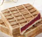 Gaufre aux cerises - l'Atelier du Lunch - Wavre