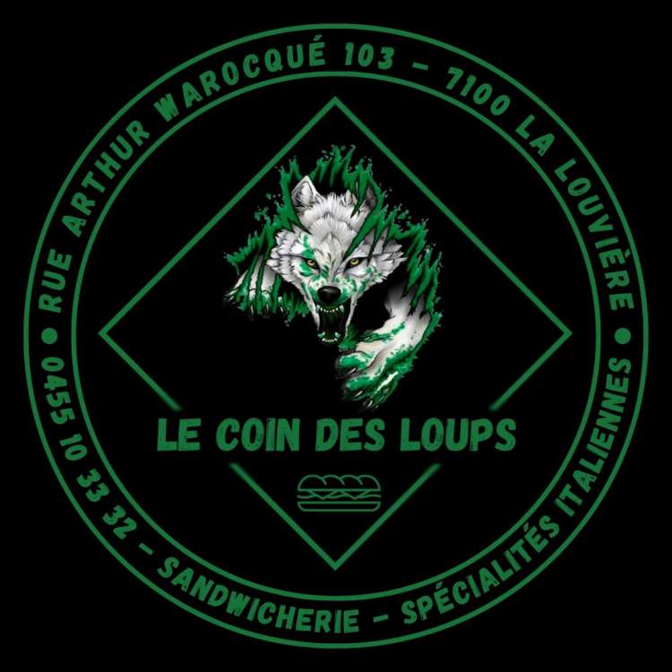 Logo Sandwicherie Le Coin des Loups La Louvière