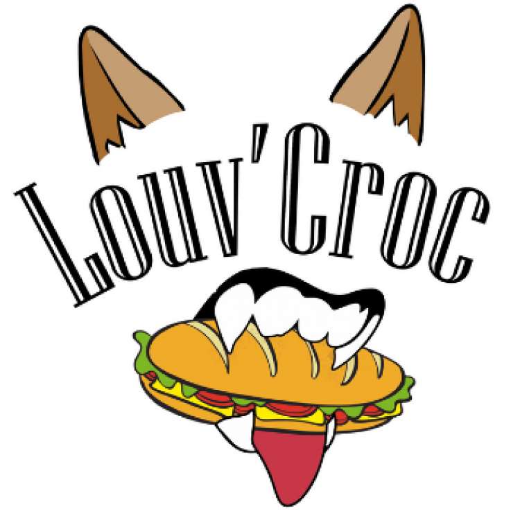 Logo Sandwicherie Le Louv'Croc Haine-Saint-Pierre