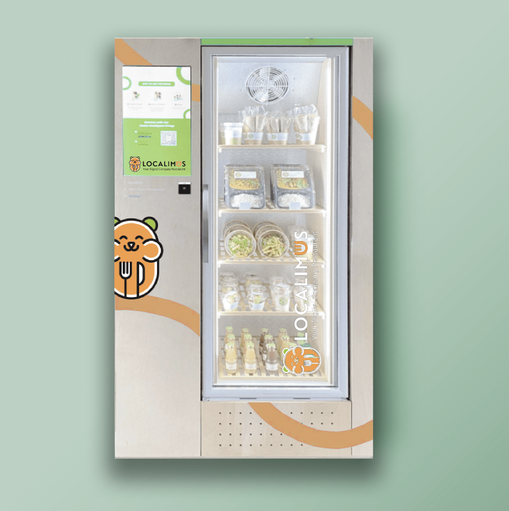 Le frigo connecté d'Exki, un substitut à la cantine d'entreprise